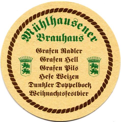 mühlhausen nm-by mühlhausener mühl rund 1b (215-6 biersorten)